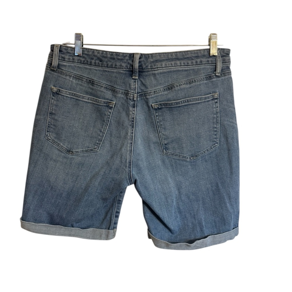 Talbots Women's FLAWLESS   GIRLFRIEND DENIMSHORTS   SIZE: 10     #H - Picture 4 of 7